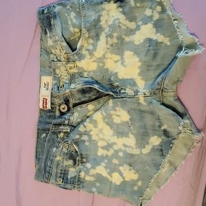 Levi's denim shorts